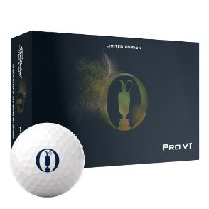 Picture of Titleist Pro V1 'The Open' Golf Balls (Half Dozen)