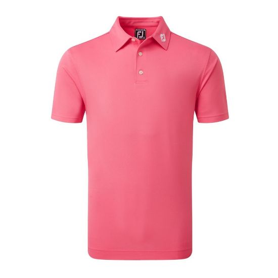Picture of FootJoy Men's Stretch Pique Solid Golf Polo Shirt
