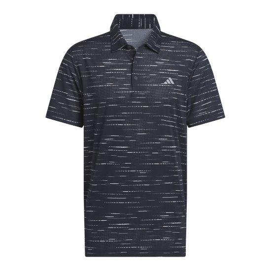 Picture of adidas Men's Ultimate Mesh Glimmer Print Golf Polo Shirt