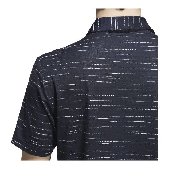 Picture of adidas Men's Ultimate Mesh Glimmer Print Golf Polo Shirt