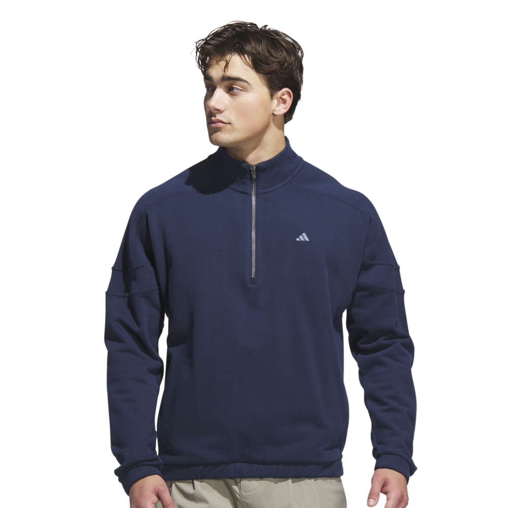 adidas Men's Go To Heritage 1/4 Zip Golf Midlayer