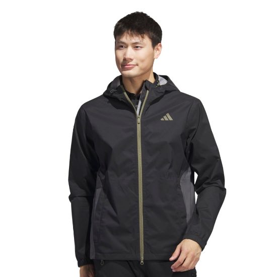 Picture of adidas Men's Rain.RDY Full Zip Waterproof Golf Jacket