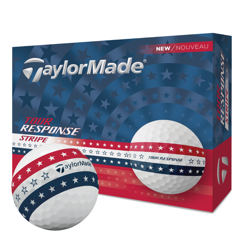 TaylorMade Tour Response Stripe USA Golf Balls