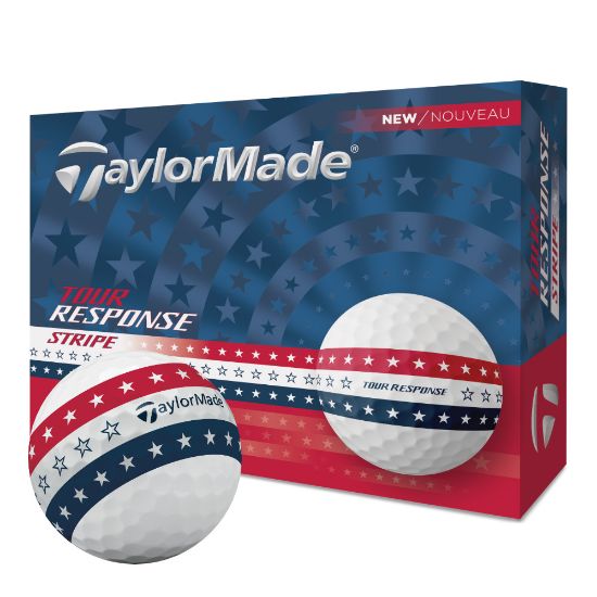 Picture of TaylorMade Tour Response Stripe USA Golf Balls
