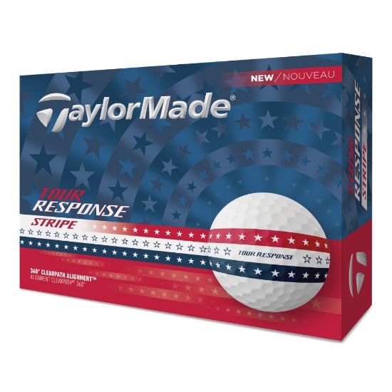 Picture of TaylorMade Tour Response Stripe USA Golf Balls