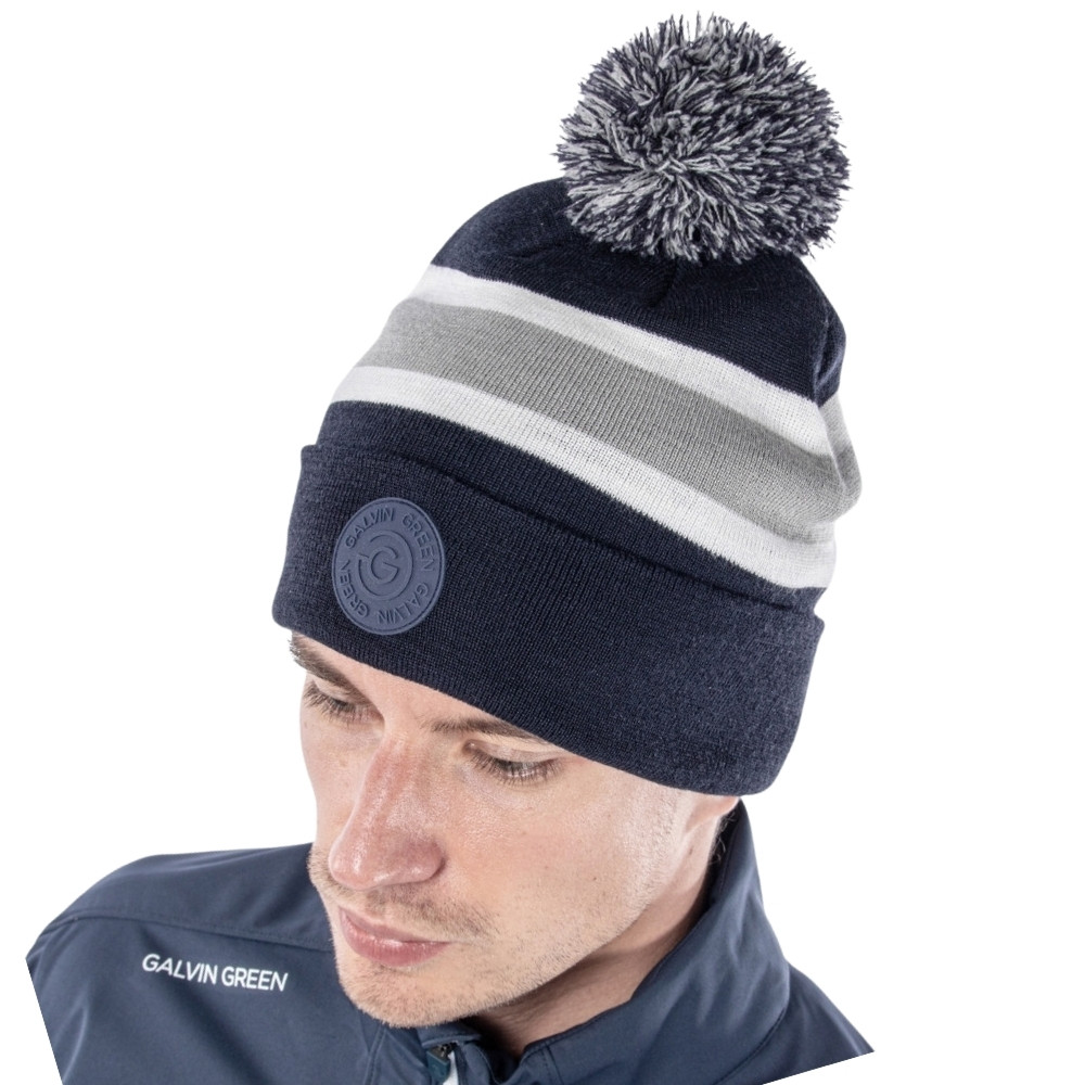 Galvin Green Men's Leighton Golf Bobble Hat