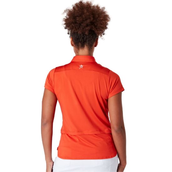 Picture of Swing Out Sister Ladies Amelie Cap Sleeve Golf Polo Shirt