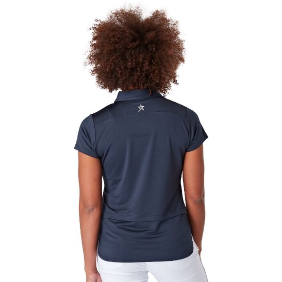 Picture of Swing Out Sister Ladies Amelie Cap Sleeve Golf Polo Shirt