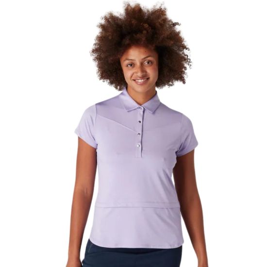 Picture of Swing Out Sister Ladies Amelie Cap Sleeve Golf Polo Shirt