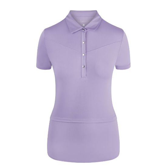 Picture of Swing Out Sister Ladies Amelie Cap Sleeve Golf Polo Shirt