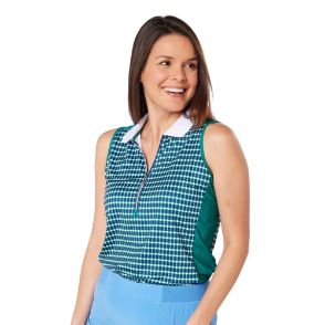 Picture of Swing Out Sister Ladies Beth Sleeveless Golf Polo Shirt