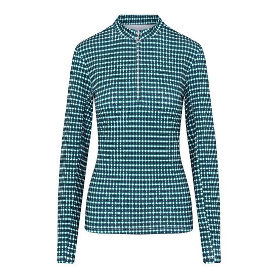 Picture of Swing Out Sister Ladies Layla 1/4 Zip Golf Midlayer