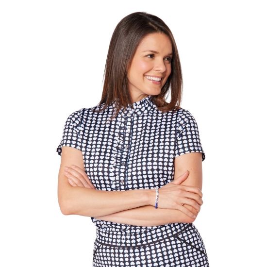 Picture of Swing Out Sister Ladies Leona Golf Polo Shirt
