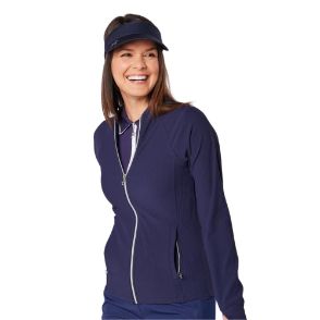 Picture of Swing Out Sister Ladies Peach Elite Lightweight Golf Jacket