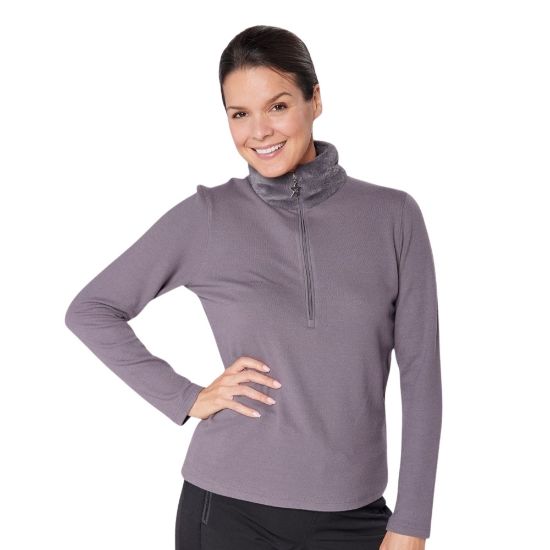Picture of Swing Out Sister Ladies Tigress 1/4-Zip Golf Midlayer