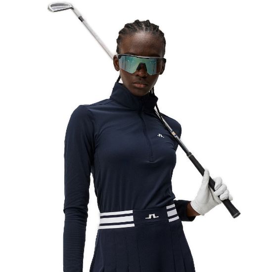 Picture of J.Lindeberg Ladies Lauryn 1/2 Zip Golf Midlayer
