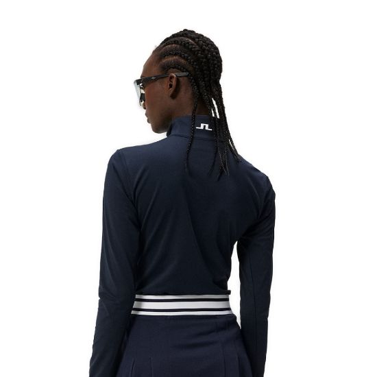 Picture of J.Lindeberg Ladies Lauryn 1/2 Zip Golf Midlayer