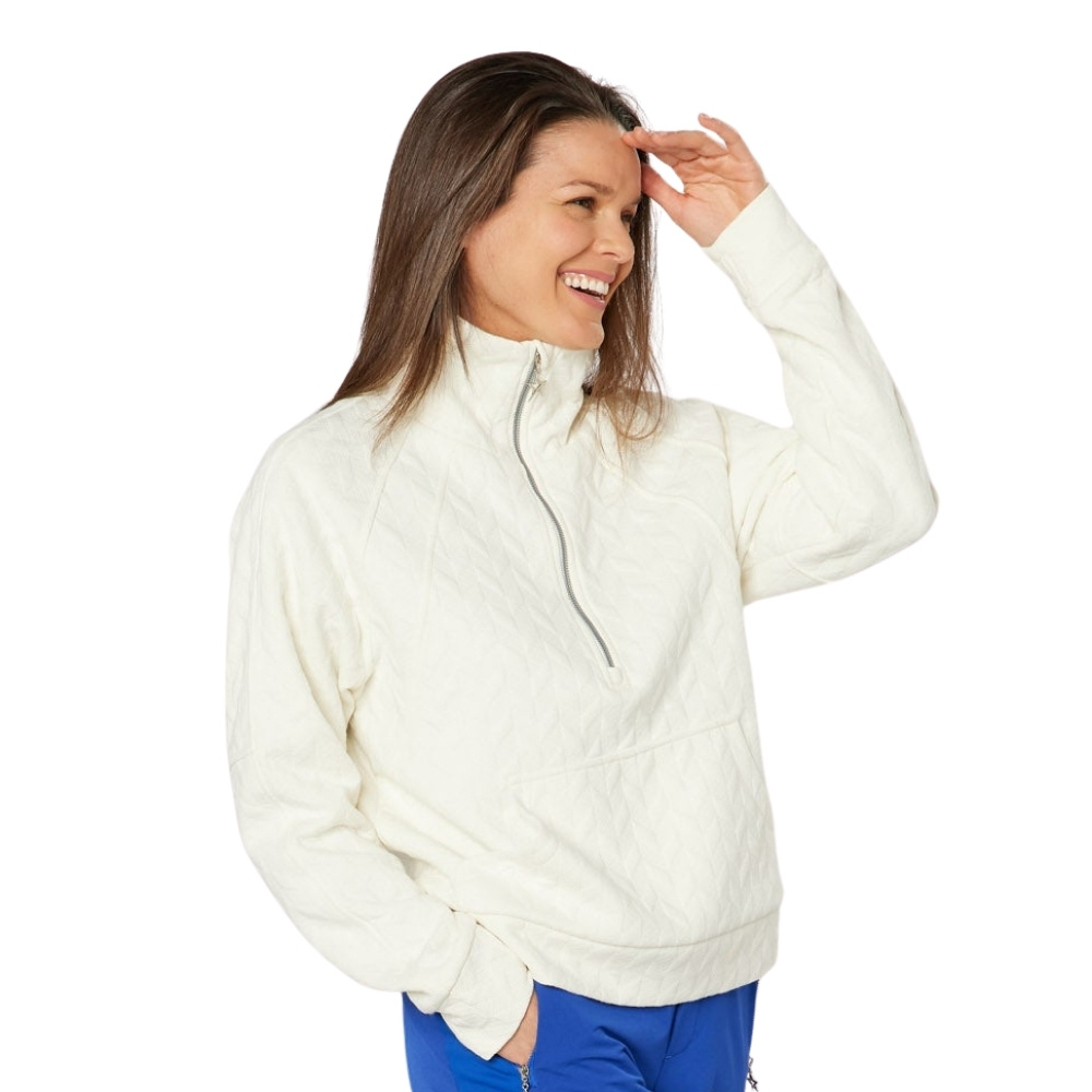 Swing Out Sister Ladies Hazel Padded 1/4-Zip Golf Midlayer
