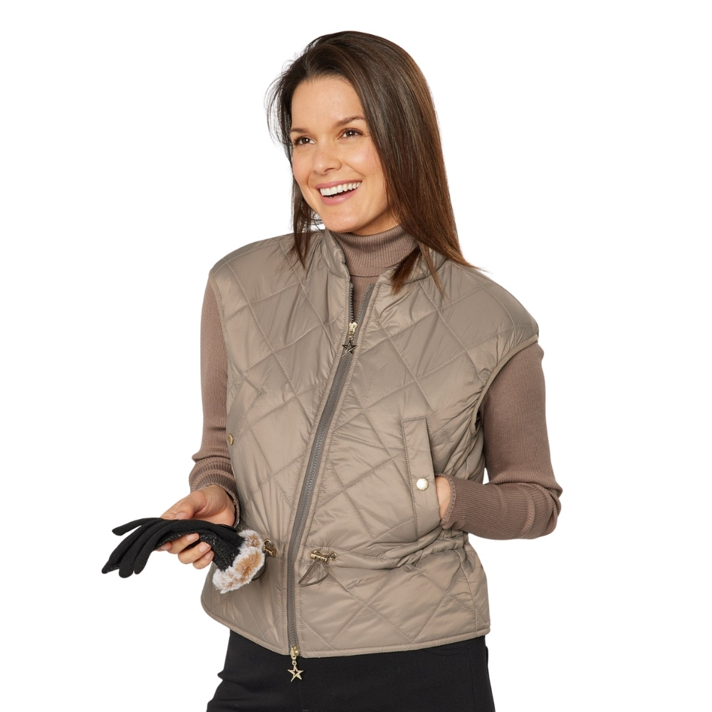 Swing Out Sister Ladies Pearl Active Golf Vest