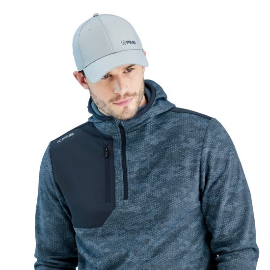 Picture of PING Men's Nexa Hooded Half Zip Golf Fleece