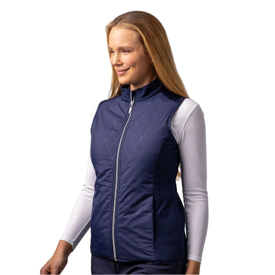 Picture of Glenmuir Ladies Calla Fur Padded Golf Gilet