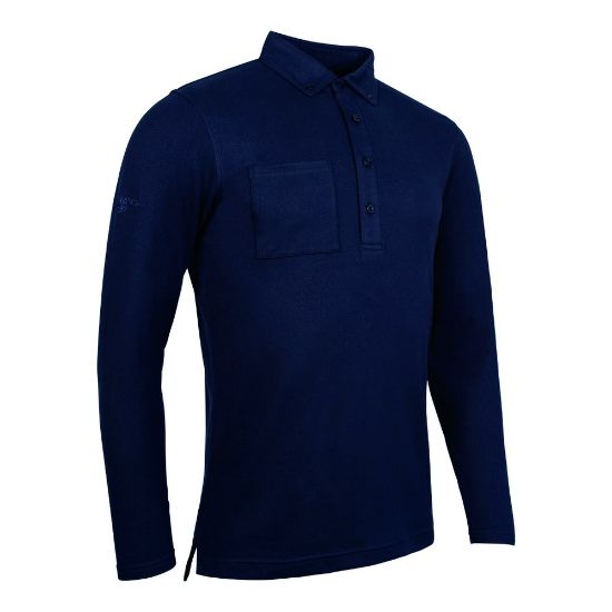 Picture of Glenmuir Men's Portree L/S Golf Polo Shirt