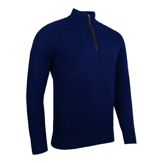 Picture of Glenmuir Men's Paisley Cotton Cashmere Golf Sweater